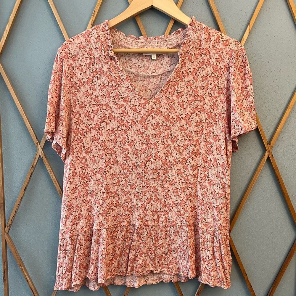 C&C California Peplum Blouse